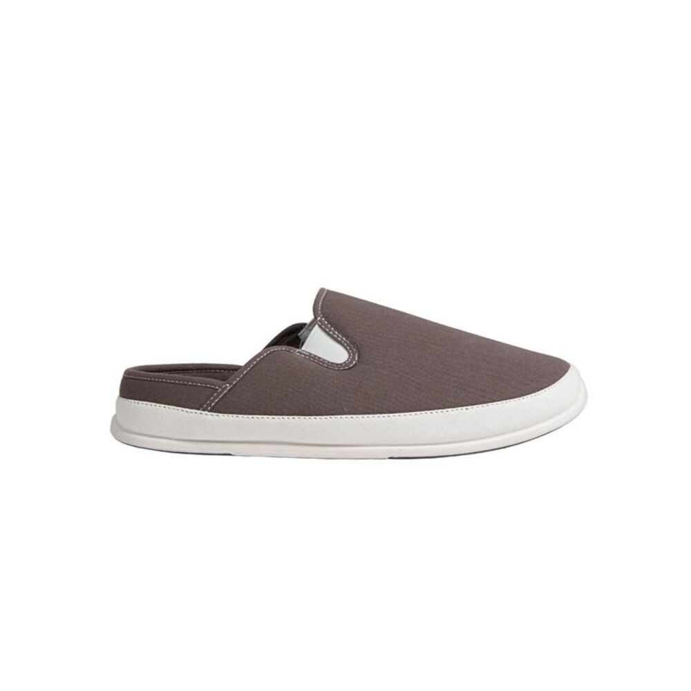 DEER STAGS  Mens Gray Removable Spike Slip On Slippers Shoes 10 M